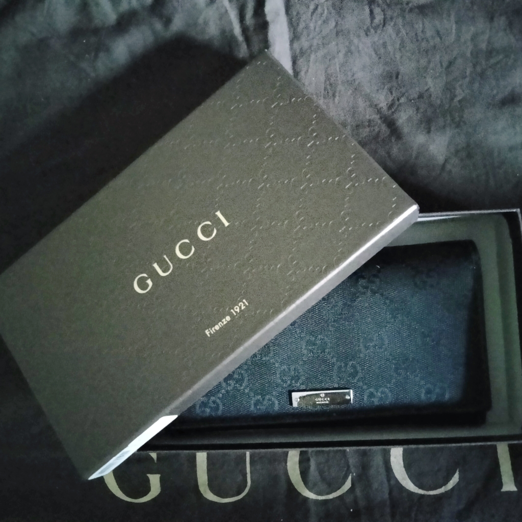 Gucci Wallet  Gucci Box Authentic
